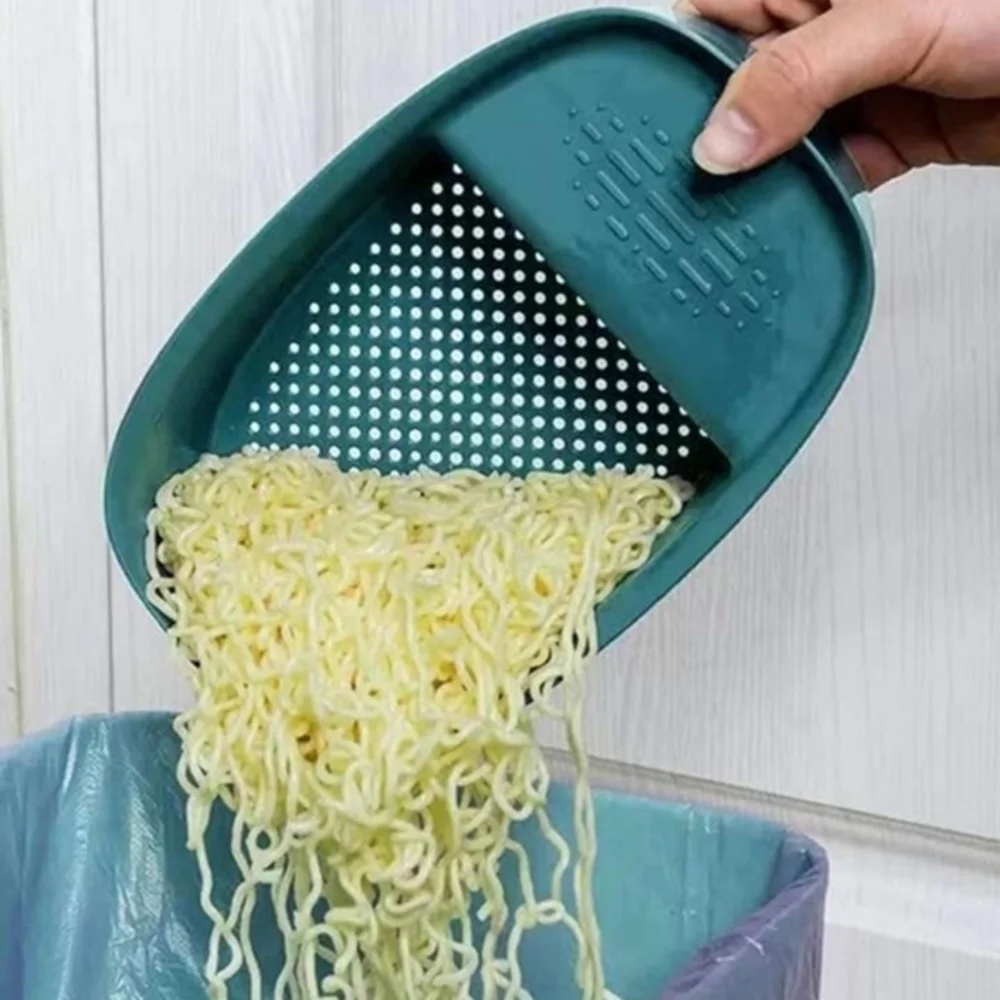 Multifunctional‎ Sink Drain Rack Food Strainer,Wet/Dry Sponge Holder